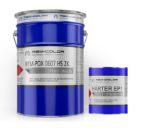 Грунт-эмаль "Rem-Pox 0607 HS" 2К эпоксидная с отвердителем
