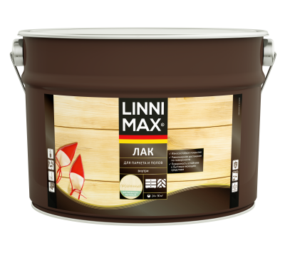 Лак алкидно-уретановый LINNIMAX  для паркета и полов Лак алкидно-уретановый LINNIMAX  для паркета и полов