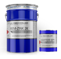 Грунтовка "Rem-Zink 0608" 2К цинконаполненная двухкомпонентная 25кг