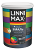 Эмаль акриловая LINNIMAX Аква Эмаль универсальная (Цвет колеруемый, Объем 0.85 л, База 3 Глянец)